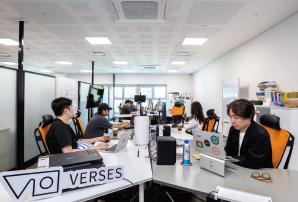 입주기업 ‘버시스(VERSES)’ 탐방 (사진)