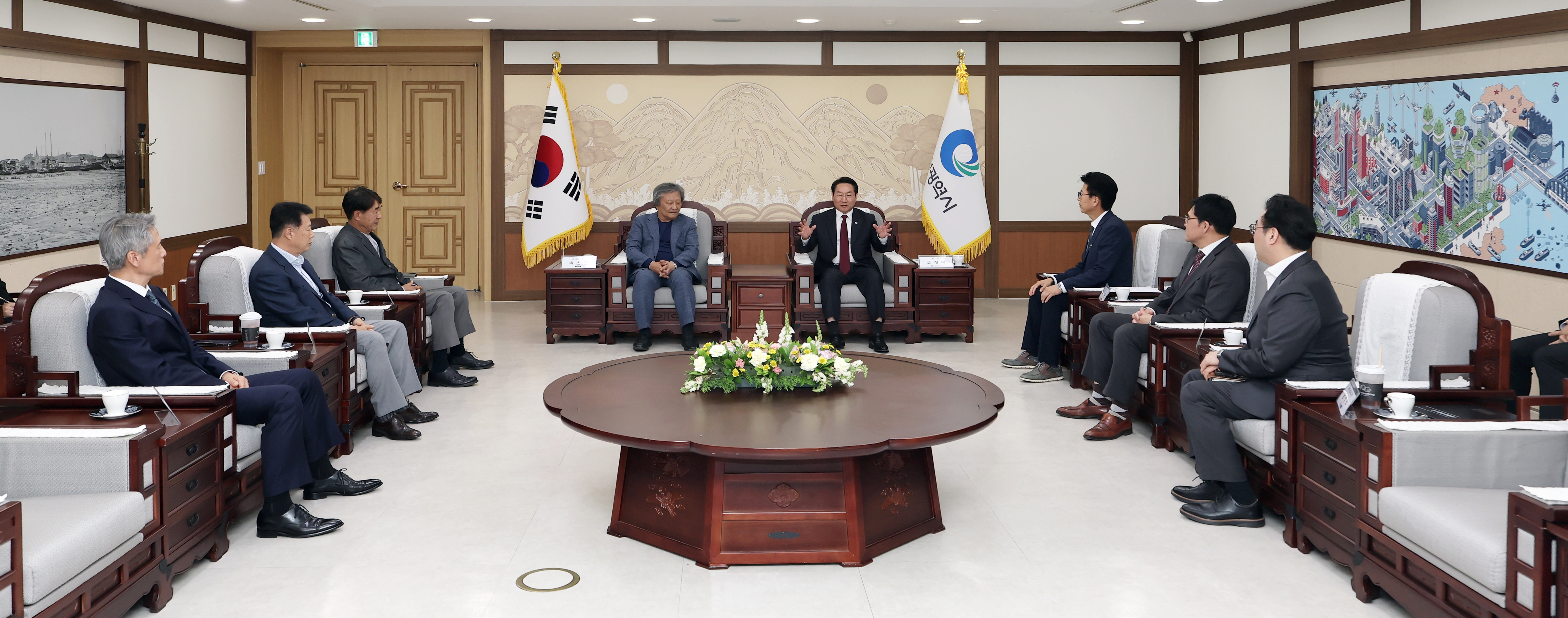 (260428)핵석 조각공원 조성 양해각서 체결(1945)